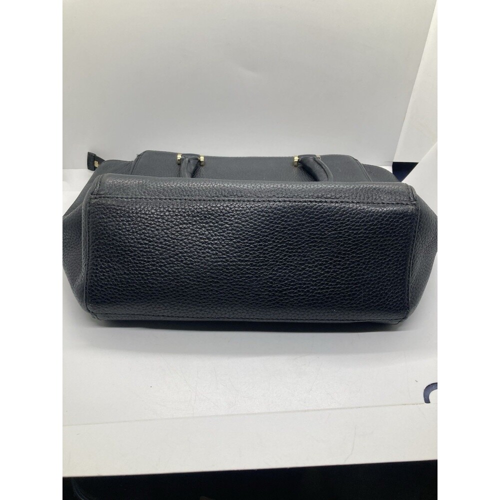 KATE SPADE NEW YORK ALLYN CHESTER STREET BAG SATCHEL PEBBLED LEATHER BLACK - Picture 13 of 13